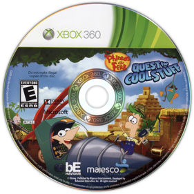 Phineas and Ferb: Quest for Cool Stuff - Disc (North America) - 773x773