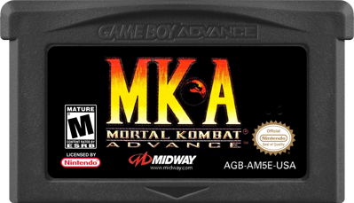 Mortal Kombat Advance - Cart - Front (North America) - 1000x574