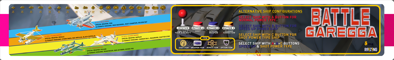 Battle Garegga - Arcade - Controls Information (United States) - 6201x945