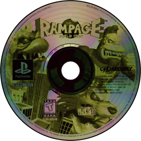Rampage World Tour - Disc (North America) - 800x800