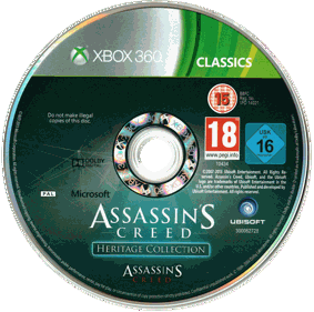 Assassin's Creed: Heritage Collection - Disc (Europe) - 2927x2902