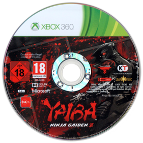 Yaiba: Ninja Gaiden Z - Disc (Europe) - 900x900