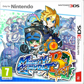 Mighty Gunvolt Burst - Box - Front - Reconstructed (United States) - 1024x1024