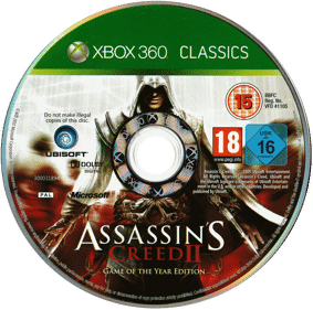 Assassin's Creed II - Disc (Germany) - 2864x2843