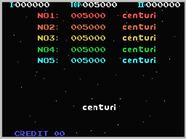 Moon Cresta - Screenshot - High Scores (World) - 256x192