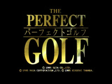 Tecmo World Golf - Screenshot - Game Title (Japan) - 640x480