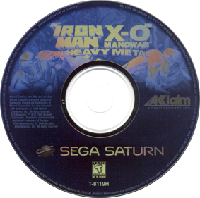 Iron Man / X-O Manowar in Heavy Metal - Disc (North America) - 765x759