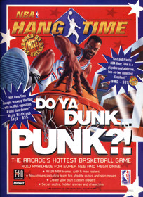 NBA Hang Time - Advertisement Flyer - Front (United Kingdom) - 1440x1979