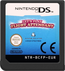 Let's Play: Flight Attendant - Cart - Front (Europe) - 517x564