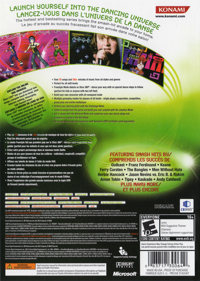 Dance Dance Revolution Universe 2 - Box - Back (North America) - 800x1123