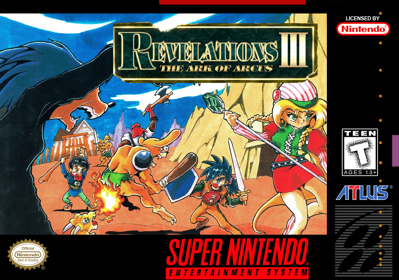 Last Bible III - Fanart - Box - Front (North America) - 2103x1476