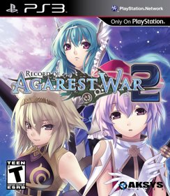 Record of Agarest War 2 - Box - Front (North America) - 1529x1759