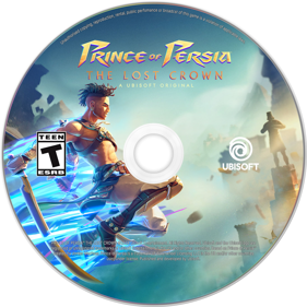 Prince of Persia: The Lost Crown - Fanart - Disc (North America) - 1406x1406