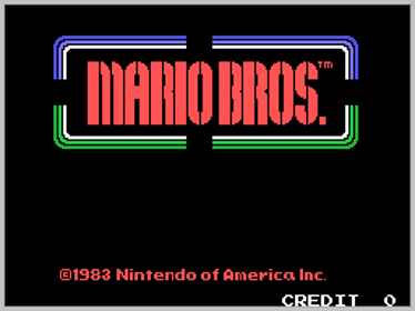Mario Bros. - Screenshot - Game Title (World) - 256x192