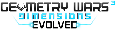 Geometry Wars 3: Dimensions Evolved - Clear Logo (null) - 4628x1218
