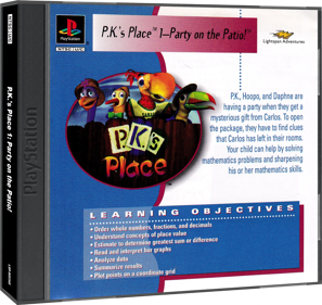 P.K.'s Place 1: Party on the Patio! - Box - 3D (North America) - 1408x1330