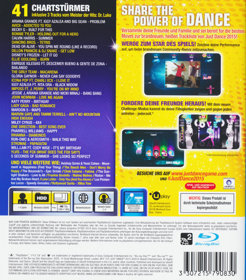 Just Dance 2015 - Box - Back (Germany) - 916x1044