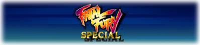 Fatal Fury Special - Banner (World) - 420x95