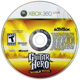 Guitar Hero: World Tour - Disc (North America) - 912x912