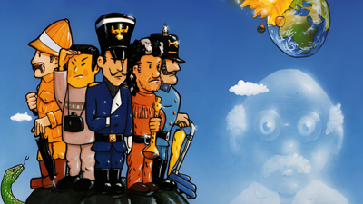 Terramex: The Cartoon Animation Game - Fanart - Background (Europe) - 1920x1080