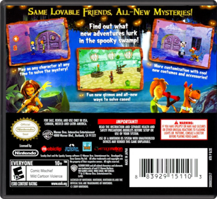 Scooby-Doo! and the Spooky Swamp - Box - Back - Reconstructed (North America) - 774x708