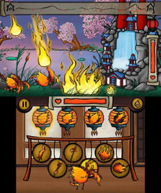 Cocoro Line Defender - Screenshot - Gameplay (World) - 400x480