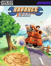 Advance Wars - Fanart - Box - Front (North America) - 500x646