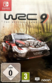 WRC 9: The Official Game - Box - Front (Germany) - 880x1403