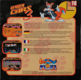 Lamborghini American Challenge - Box - Back (Europe) - 1434x1416