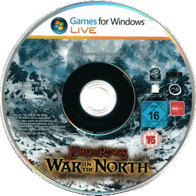 The Lord of the Rings: War in the North - Disc (Germany) - 2857x2868