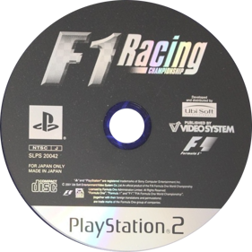 F1 Racing Championship - Disc (Japan) - 611x611