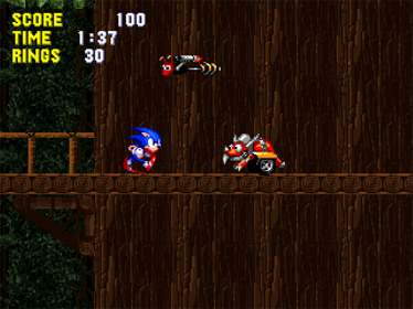 Sonic the Hedgehog XA - Screenshot - Gameplay (World) - 640x480