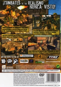 Full Spectrum Warrior: Ten Hammers - Box - Back (Europe) - 1515x2154