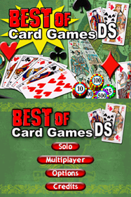 Best of Card Games DS - Screenshot - Game Select (Europe) - 256x384