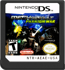 MechAssault: Phantom War - Cart - Front (North America) - 517x564
