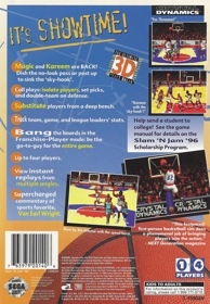Slam 'N Jam '96 featuring Magic & Kareem - Box - Back (North America) - 1634x2356