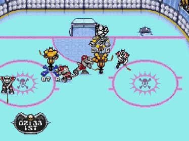 Mutant League Hockey - Screenshot - Gameplay (World) - 640x480