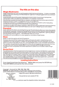 The Acornsoft Hits Volume 1 - Box - Back (United Kingdom) - 1700x2487