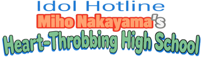 Idol Hotline: Nakayama Miho no Tokimeki High School - Clear Logo (World) - 1283x365