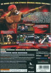 Hulk Hogan's Main Event - Box - Back (Germany) - 992x1415