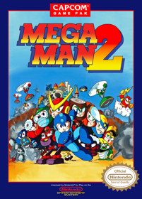 Mega Man 2 - Fanart - Box - Front (North America) - 750x1046