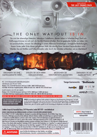 The Evil Within 2 - Box - Back (Germany) - 1062x1500