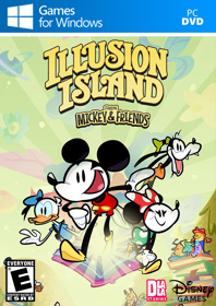 Disney Illusion Island Starring Mickey & Friends - Fanart - Box - Front (North America) - 636x900