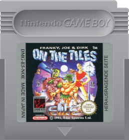 Franky, Joe & Dirk: On the Tiles - Fanart - Cart - Front (North America) - 393x427
