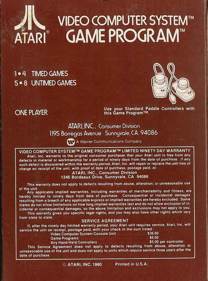 Night Driver - Box - Back (North America) - 600x810