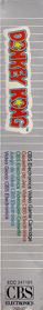 Donkey Kong - Box - Spine (Europe) - 95x680