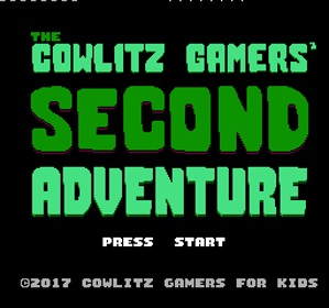 The Cowlitz Gamers' 2nd Adventure - Screenshot - Game Title (World) - 256x240