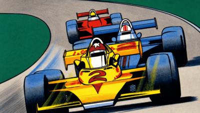 Grand Prix / Demolition Derby - Fanart - Background (North America) - 2560x1440