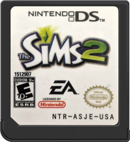 The Sims 2 - Cart - Front (North America) - 517x564