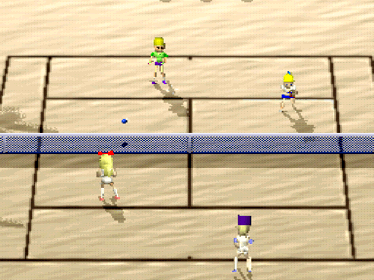 Namco Tennis Smash Court - Screenshot - Gameplay (World) - 640x480